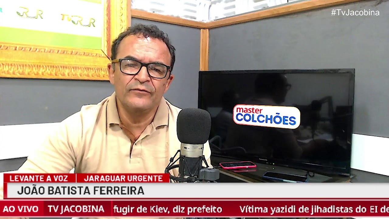 TV jacobina ▶ JARAGUAR URGENTE   ▶  COM  JOÃO BATISTA FERREIRA  ✎ 20/01/2026