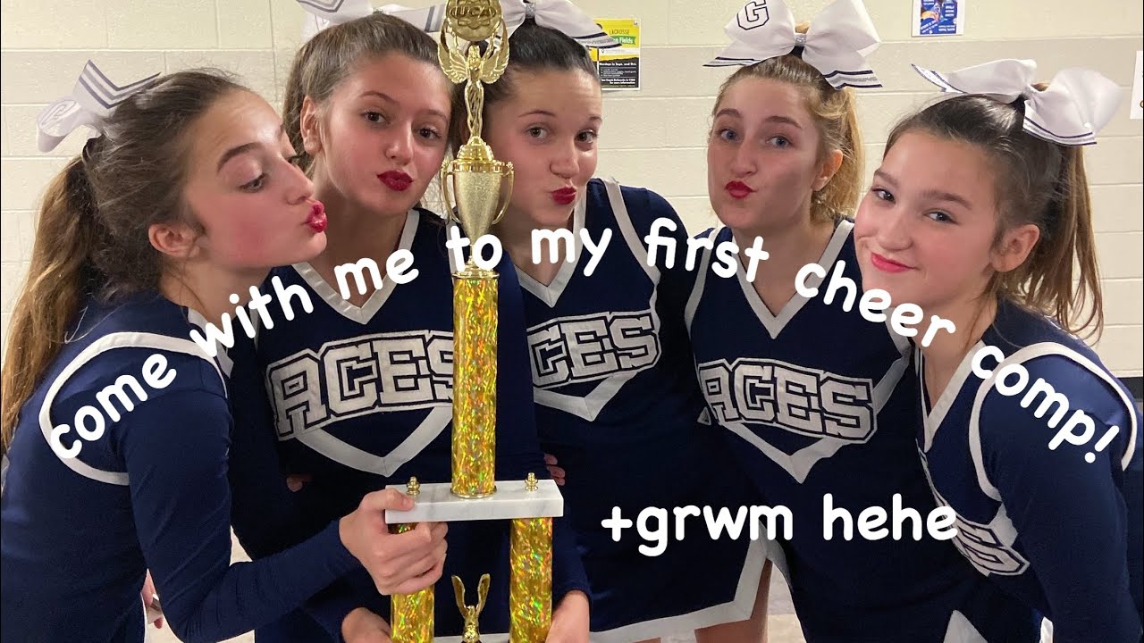 come with me to my first EVER cheer competition !