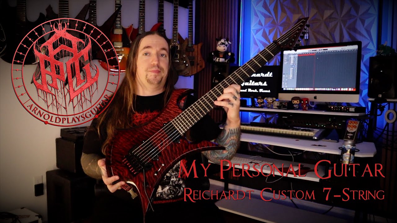 MY PERSONAL GUITARS - @ReichardtGuitars  Custom 7-String Guitar