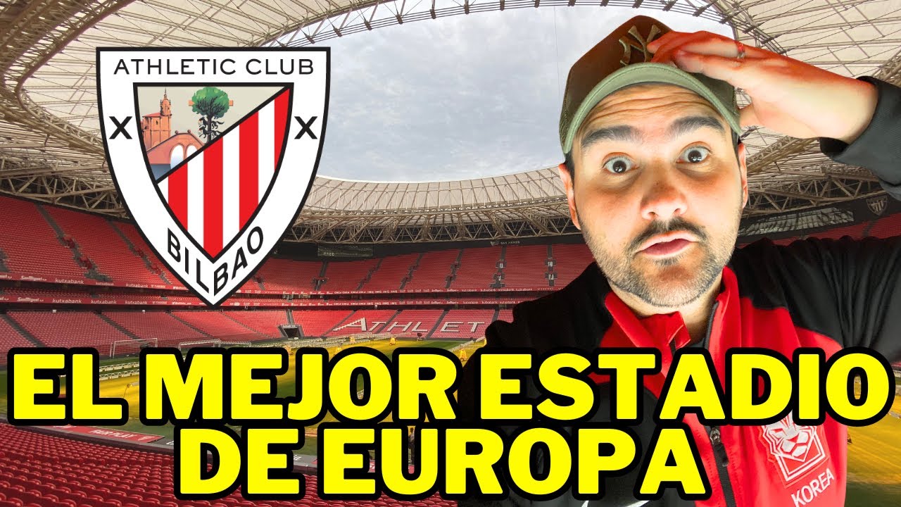 🏟️ CONOCE ¿EL MEJOR ESTADIO DE EUROPA?: SAN MAMÉS 🔴⚪ Tour por el estadio y MUSEO