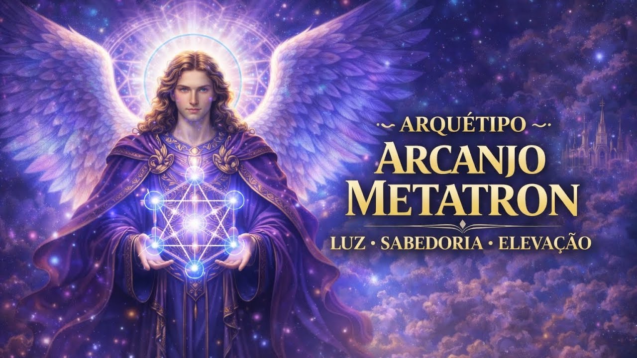 ATIVAÇÃO DO ARQUÉTIPO DO ARCANJO METATRON | Luz Azul Mística • Clareza Mental • Elevação Espiritual