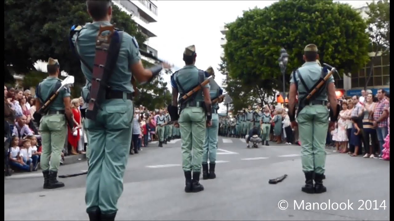 Escuadra de Gastadores y Banda de Guerra del IV Tercio de La Legión. Torremolinos - Málaga