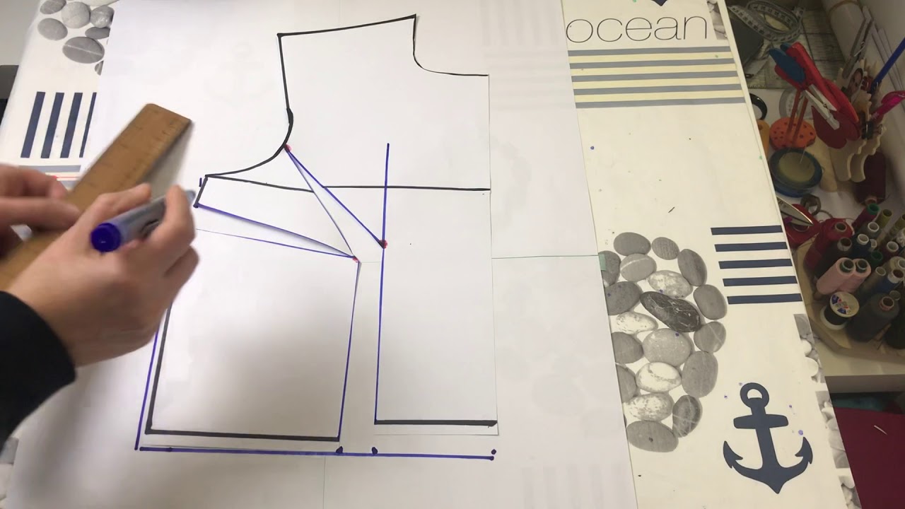 طريقه سهله ومبتكره لاضافه البنسه الجانبيه على اي باترون عندك