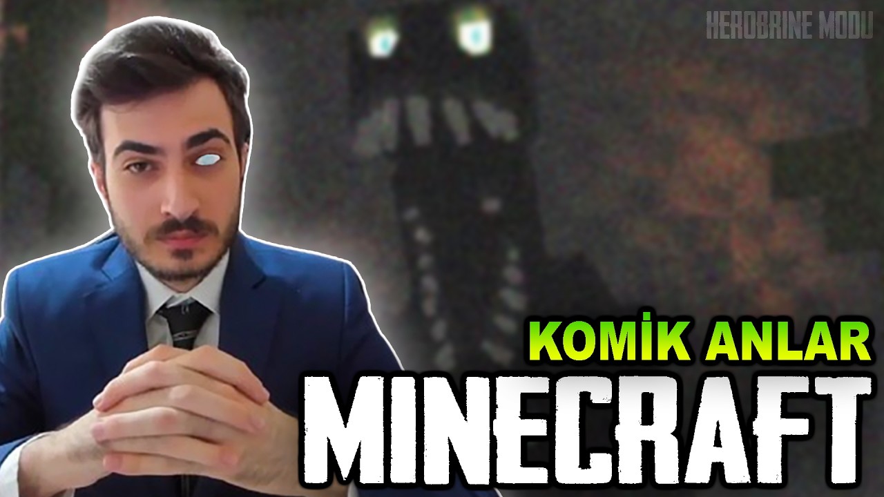 Maskar - Herobrine Modu Komik Anlar! | En Sevilen Klipler.