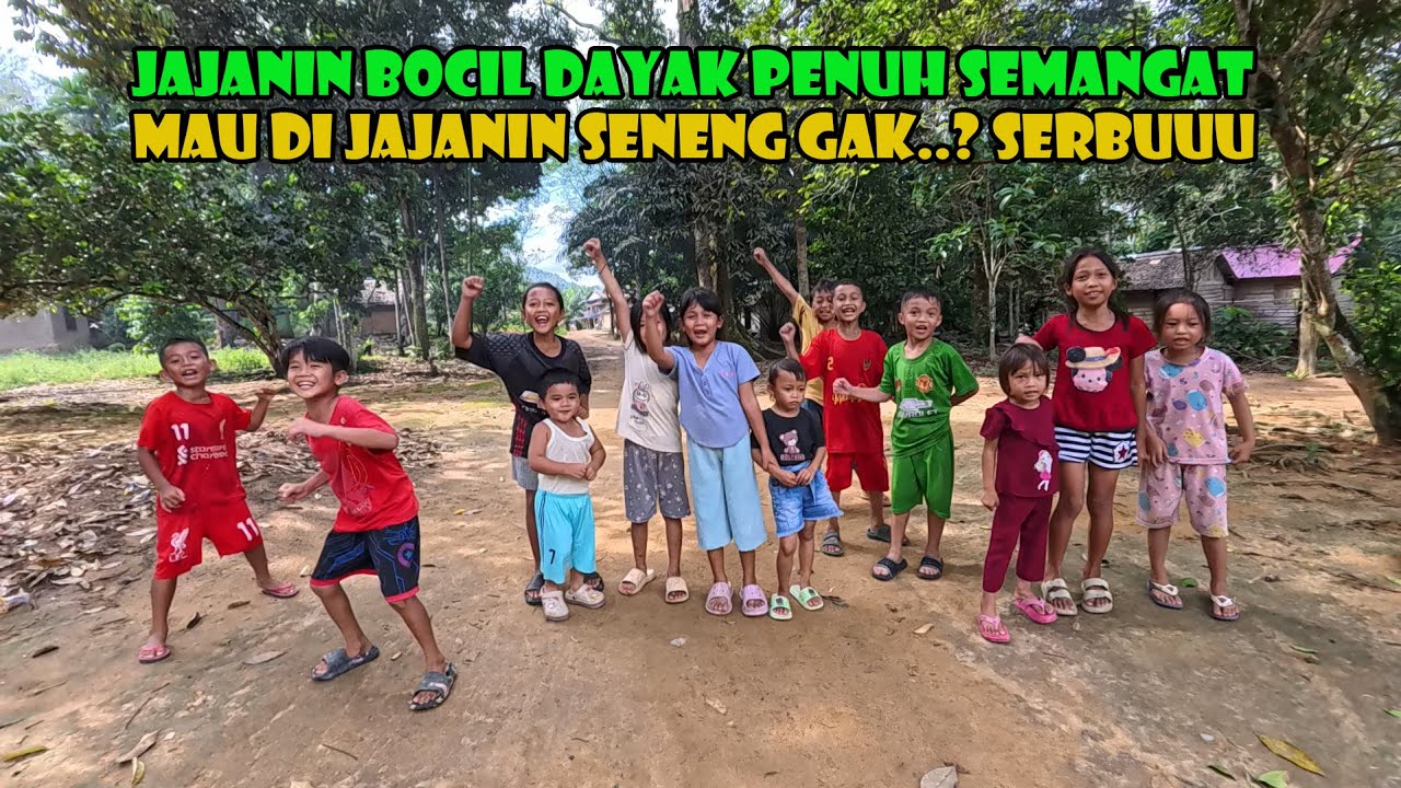 Pemandangan Unik Di Perkampungan Dayak Ambawang..Ngeri Ngeri Sedap Menegangkan.