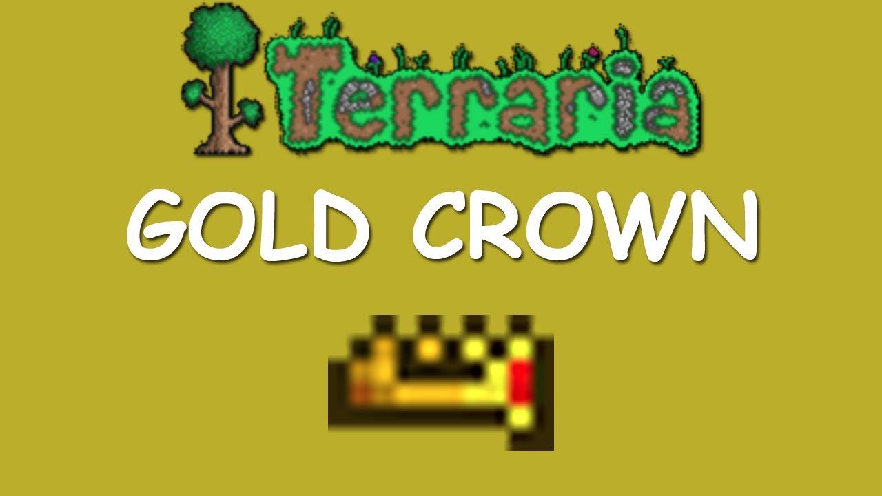 Terraria - Gold Crown