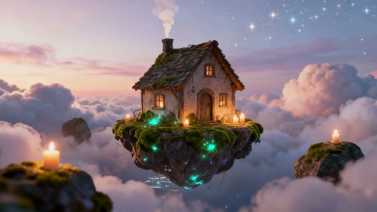 songs for drifting in a floating cottage ☁️🍄 gentle fantasy daydream