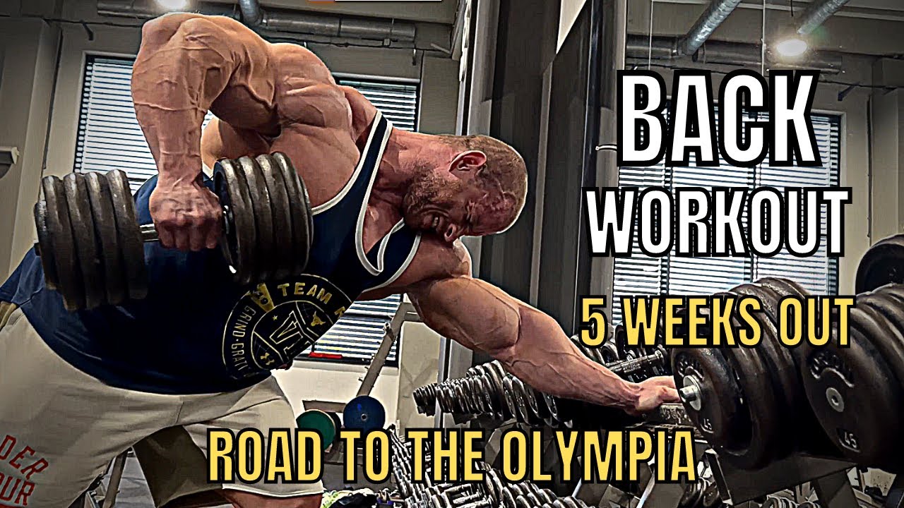 BACK Workout (5 Weeks Out) | Road to the Olympia 2022