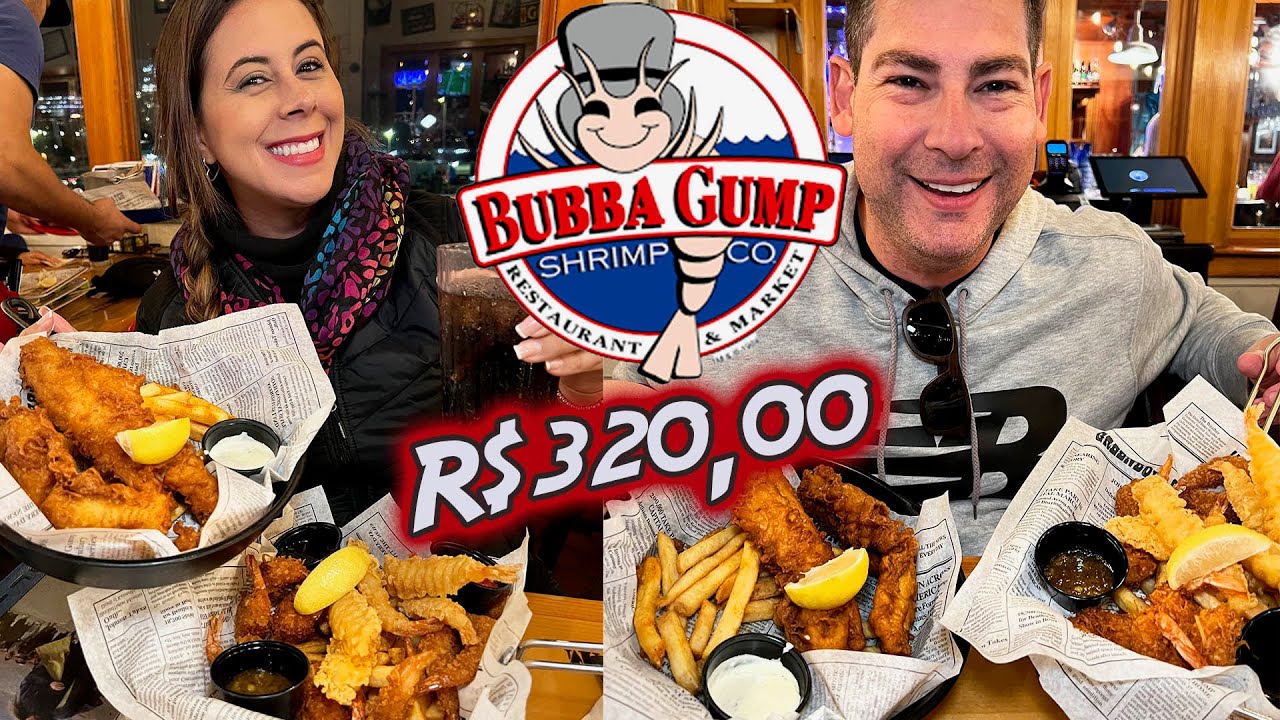 O Favorito da Galera Bubba Gump Restaurante Do Melhor Camarão Empanado