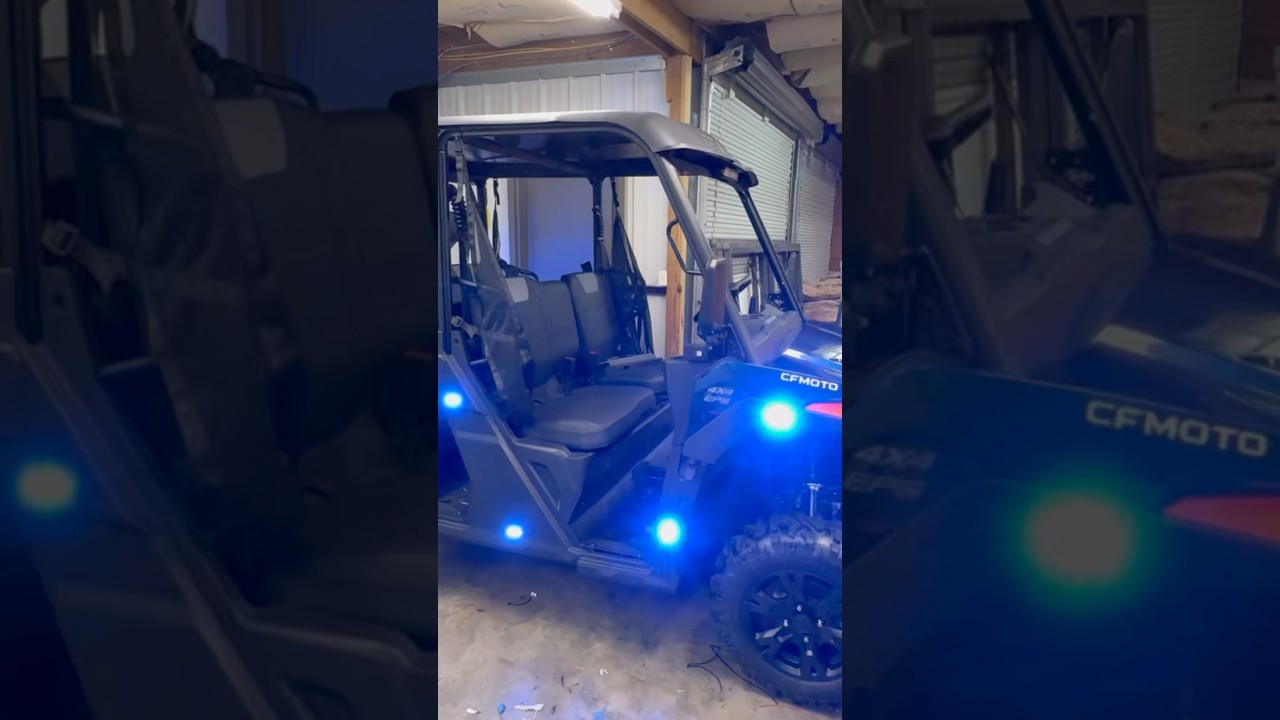 CFMOTO UFORCE 800 XL Police Edition