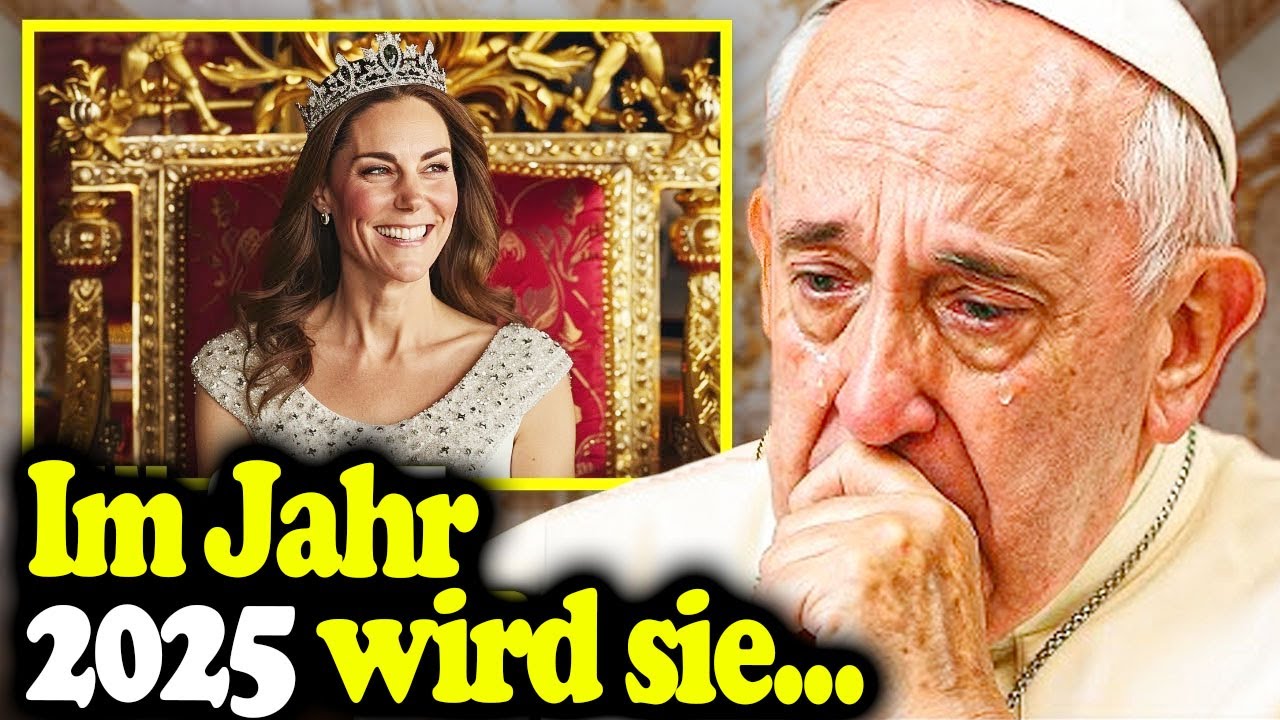 Vor seinem Tod äußerte sich Papst Franziskus zu Kate Middleton