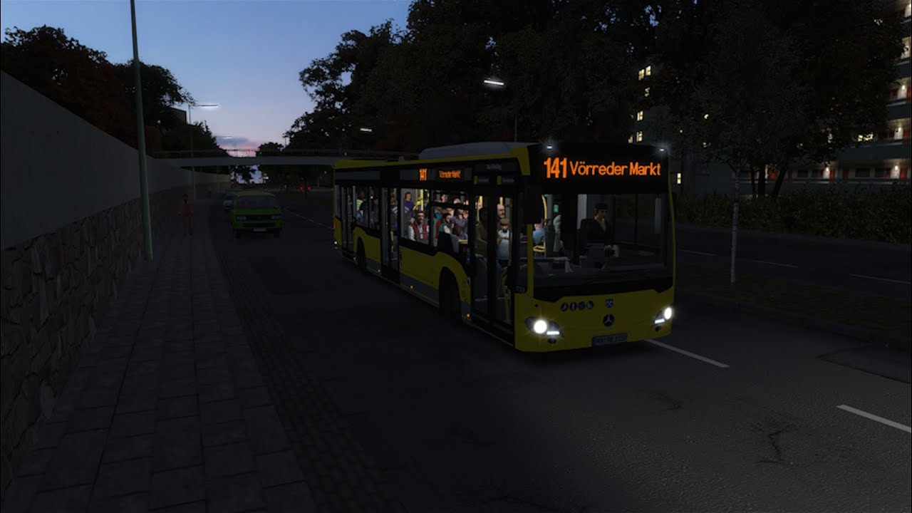 OMSI2 Ahlheim V5 Line 141 (Universität Ahlheim – Vörreder Markt)