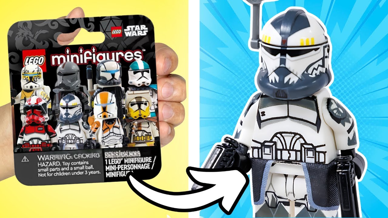 Я сделал LEGO Clone Trooper CMF, которого хочет каждый фанат