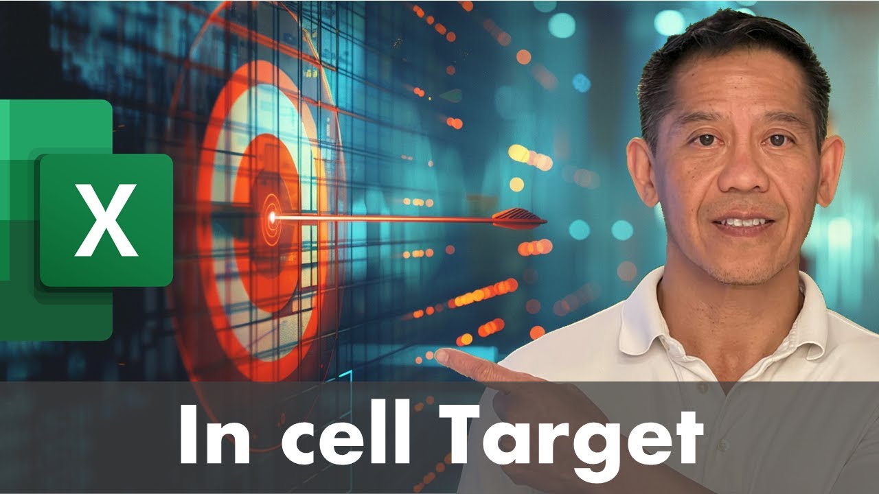 How to Create an In-Cell Actual vs. Target Chart in Excel
