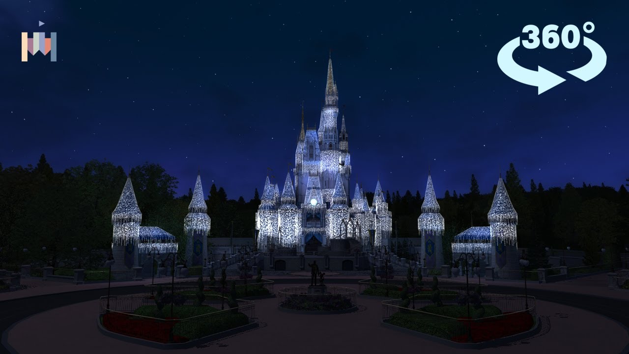 Disney World's Frozen Castle VR