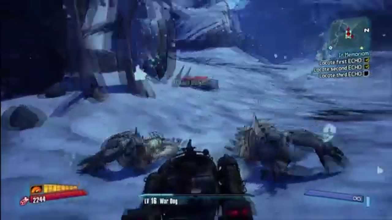 Borderlands 2 : Mission In memorian ECHO Locations