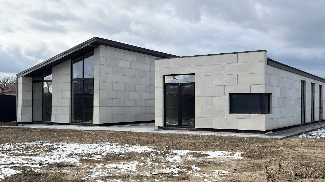 №367. Сучасний одноповерховий будинок 🏠 210м2 на 10 сотках в курортному Ворзелі