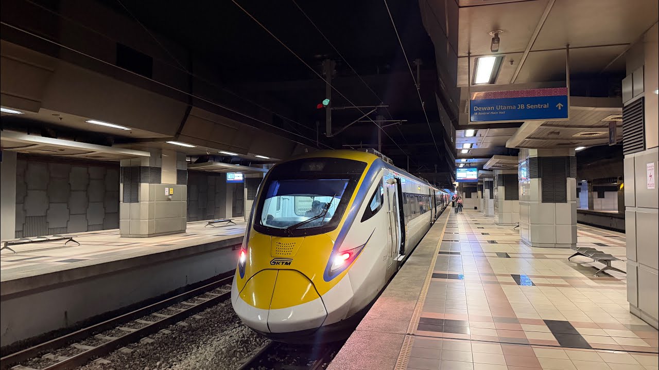 KTM ETS Class 93 (ETS 206): JB Sentral to Kempas Baru. 