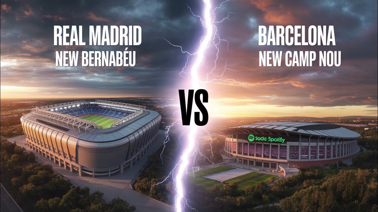 Novo Camp Nou vs Novo Bernabéu: A Guerra de 2.5 BILHÕES de Euros