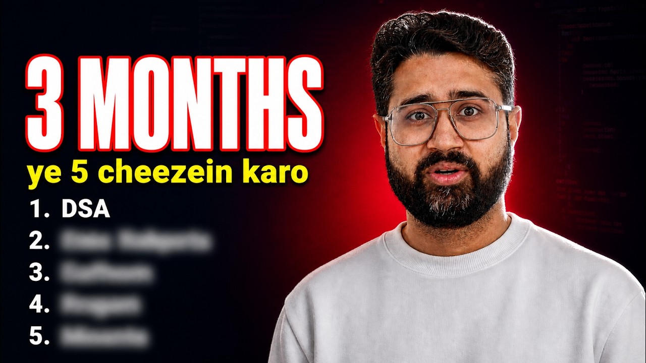 How to Crack Placements in 3 Months (Only 5 Things)