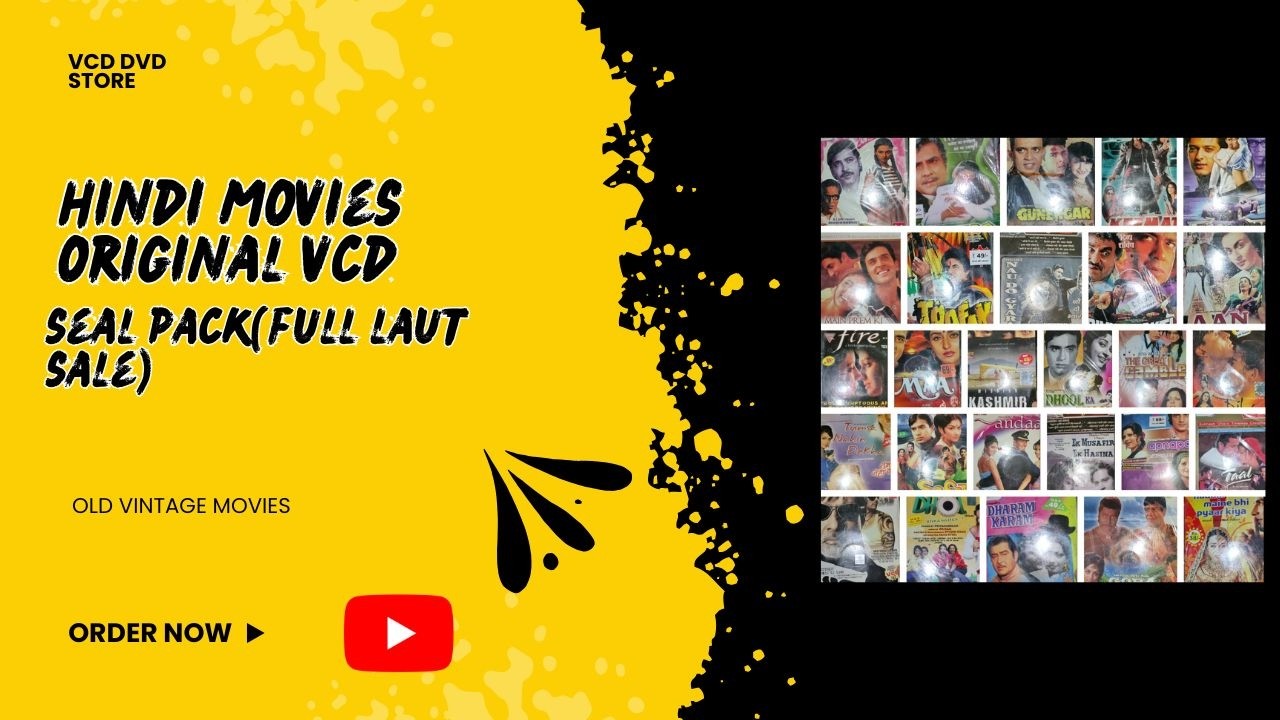 Hindi Movie Original VCD Seal Pack Full Laut Per PC 40 Call WhatsApp  9874232214 #sale #movie #vcd