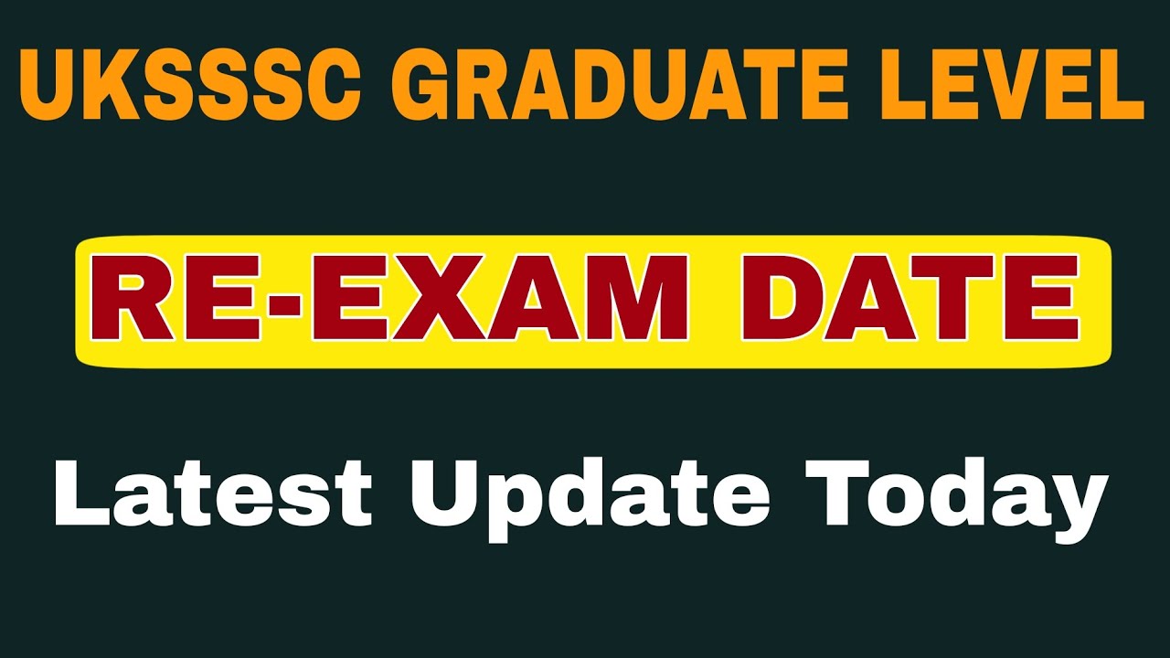 UKSSSC Graduate Level Re-exam Date Latest Update | UKSSSC VDO Exam Date | Hindi Gk Tricks | JavedAli