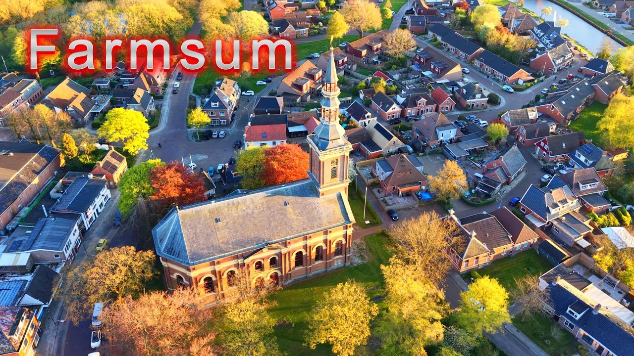 Fly over Farmsum - Drone of the North