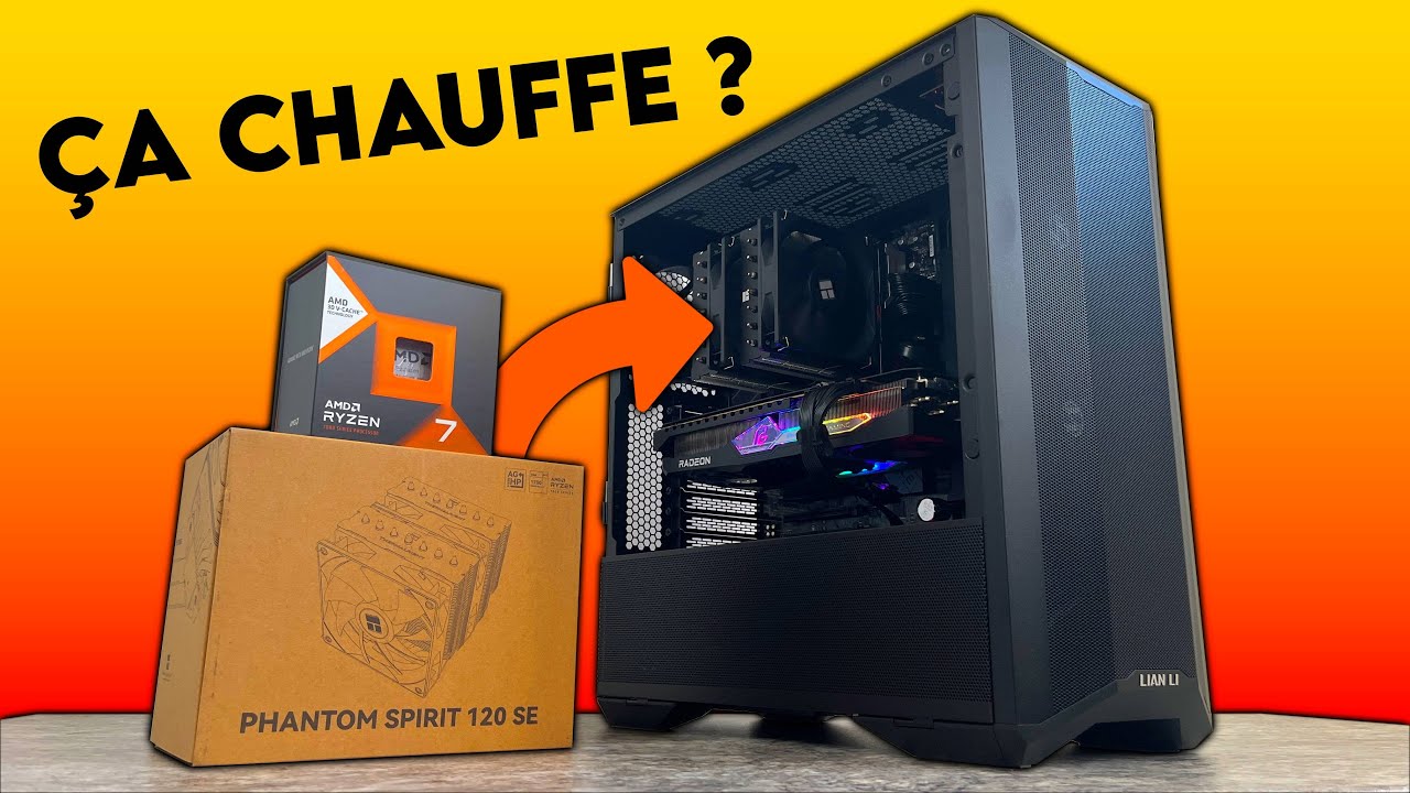 REFROIDIR un 7800X3D avec un VENTIRAD ? (montage pc client #17)