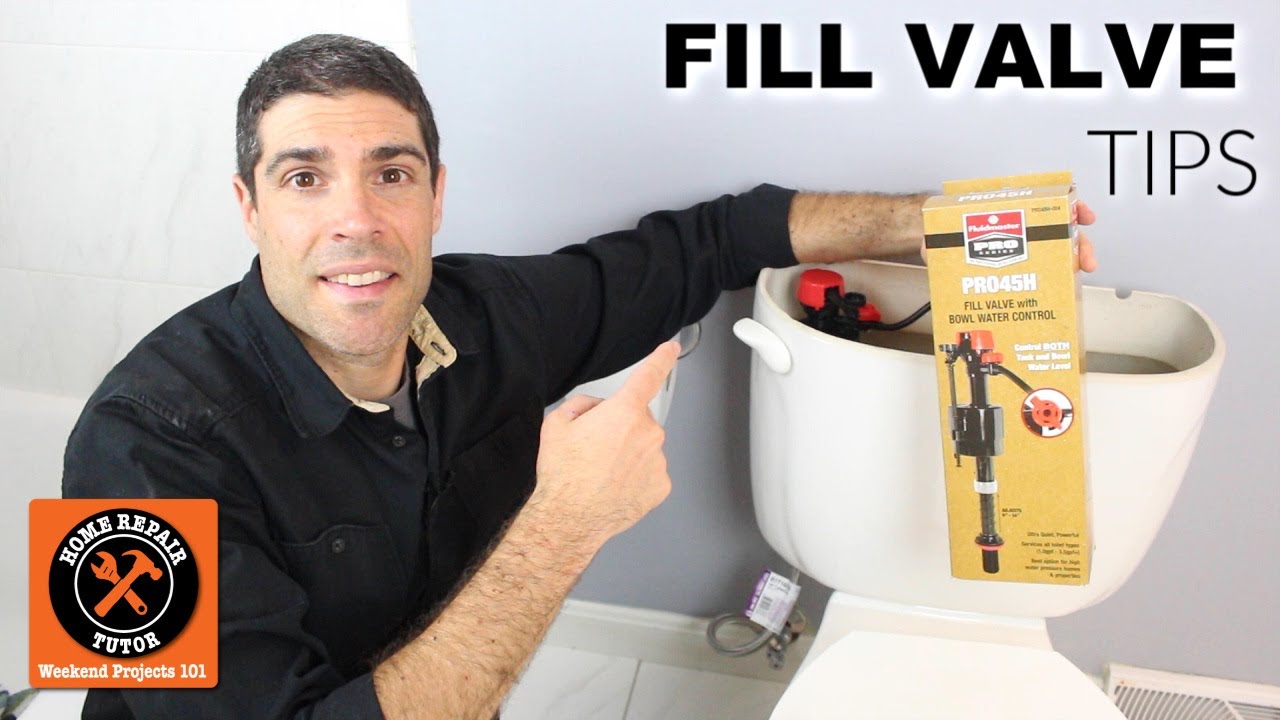 Fill Valve Replacement Tips with Fluidmaster PRO45H