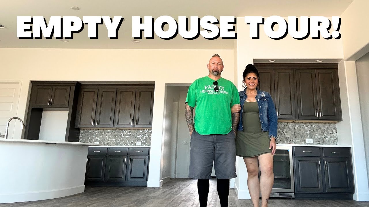 EMPTY HOUSE TOUR🏠 - NEW BUILD - OUR DREAM HOME!!