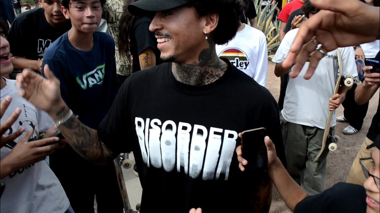 Hanging with Nyjah Huston and the DISORDER team!!!