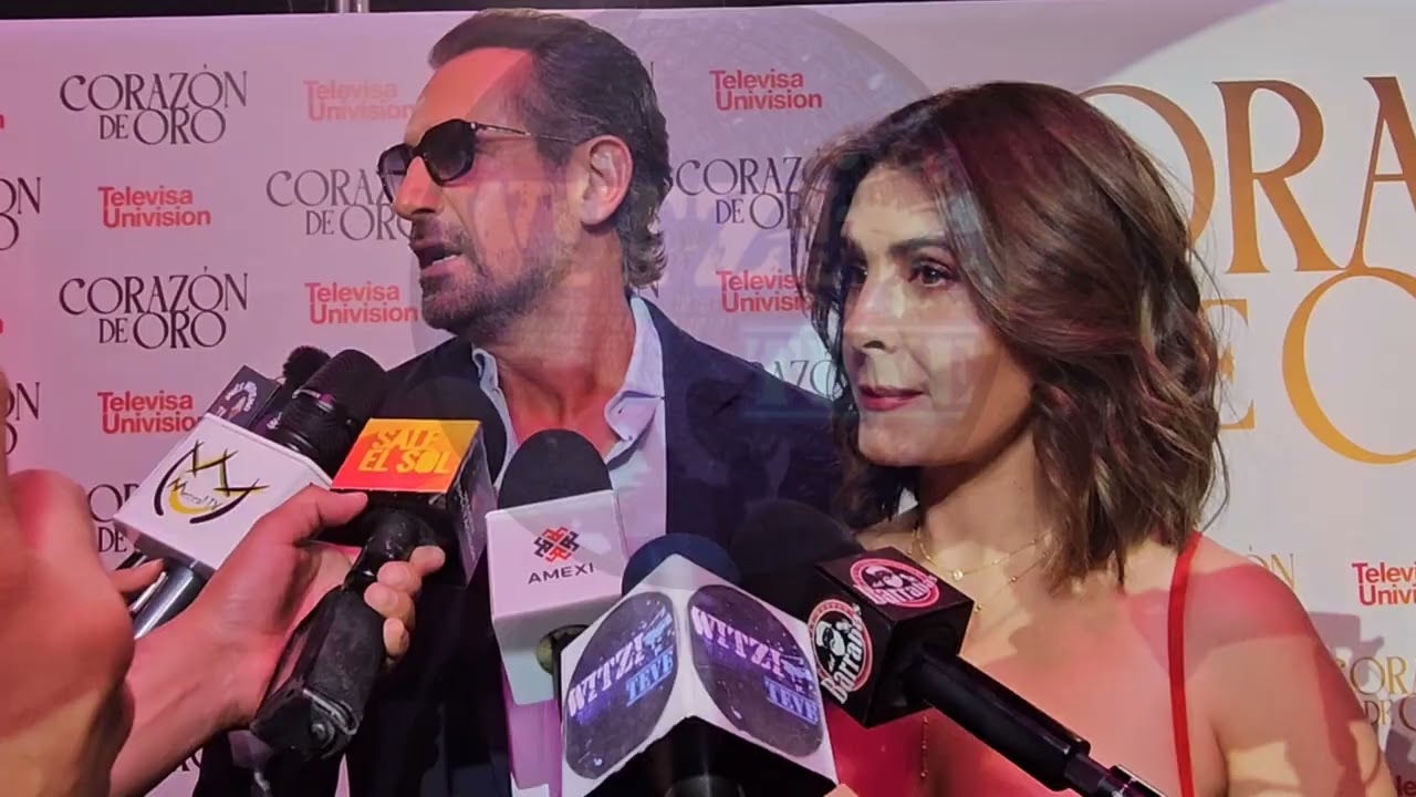 Mayrín Villanueva y Gabriel Soto protagonizan #CorazóndeOro producción de Pedro Ortíz de Pinedo