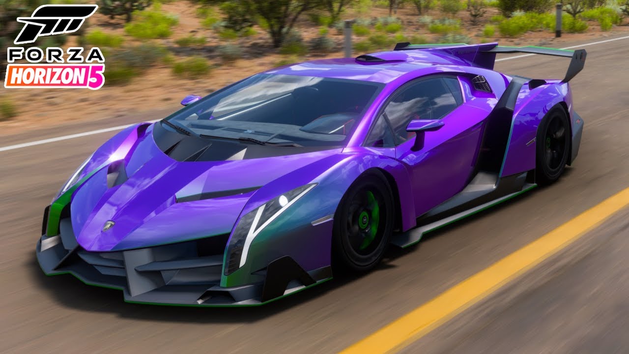 Forza Horizon 5 - ดีไซน์ล้ำดั่งยานอวกาศ (Lamborghini Veneno)