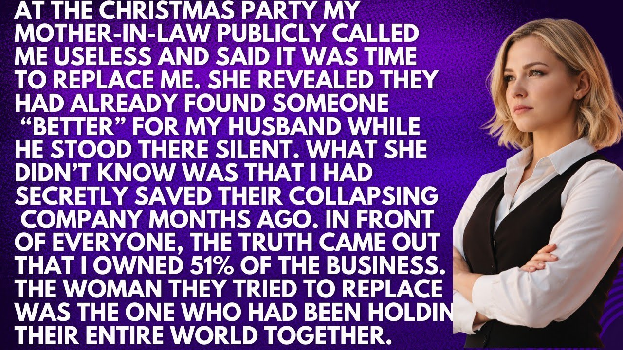 “It’s Time to Replace You” My Mother-in-Law Announced at Christmas She Had No Idea Who Was Watching