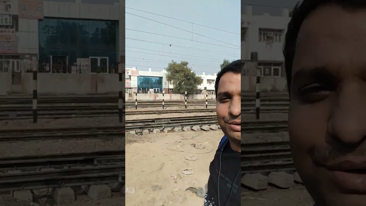 Shakurbasti railways station 🚉