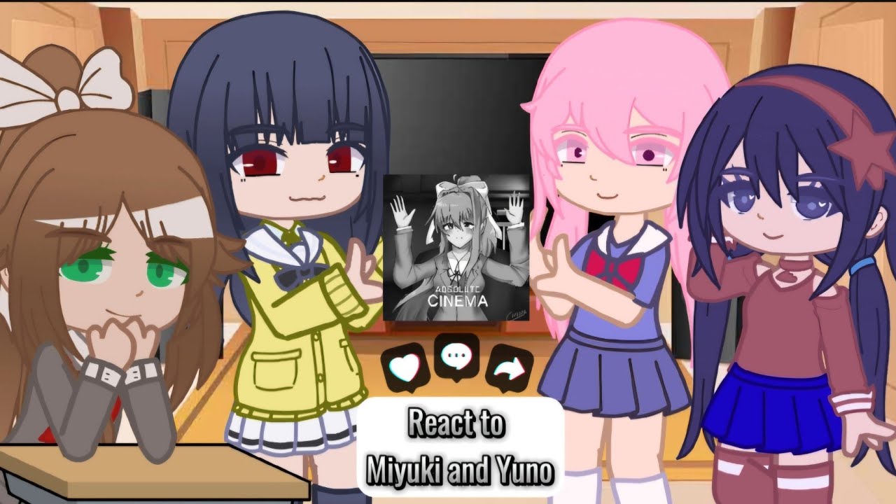 Monika And Mita React To Miyuki And Yuno🔪 + Questions Part 3💥(Gacha Club)