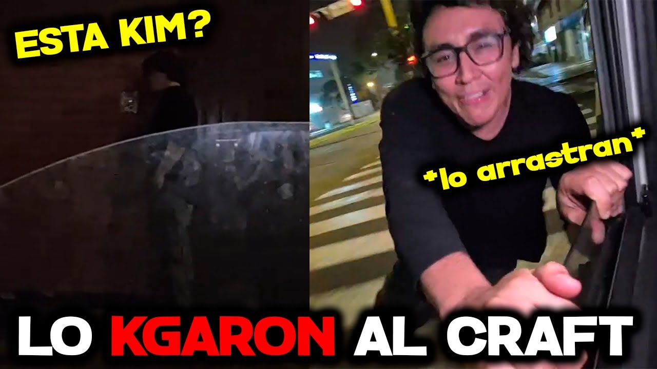 ANTHONY VA A BUSCAR A UNA GRINGA A SU CASA Y LO TERMINAN ARRASTRANDO CON EL CHANGUAMOVIL :v