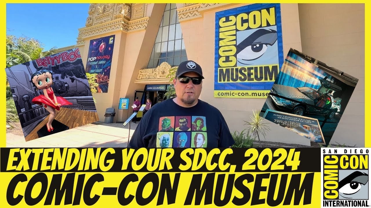 Extending Your San Diego Comic-Con (SDCC): The Comic-Con Museum (TCM Auction, Betty Boop, POPNOLOGY)