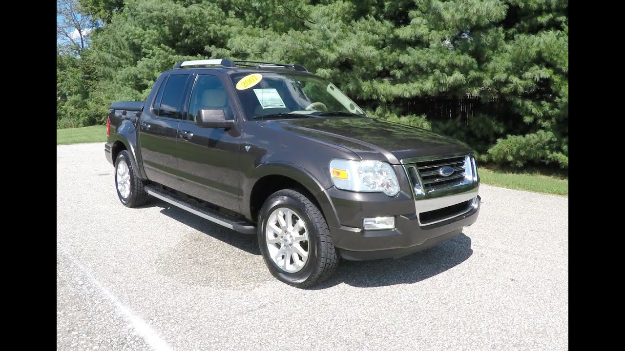 2007 Ford Explorer Sport Trac Limited 4X4|P10417B
