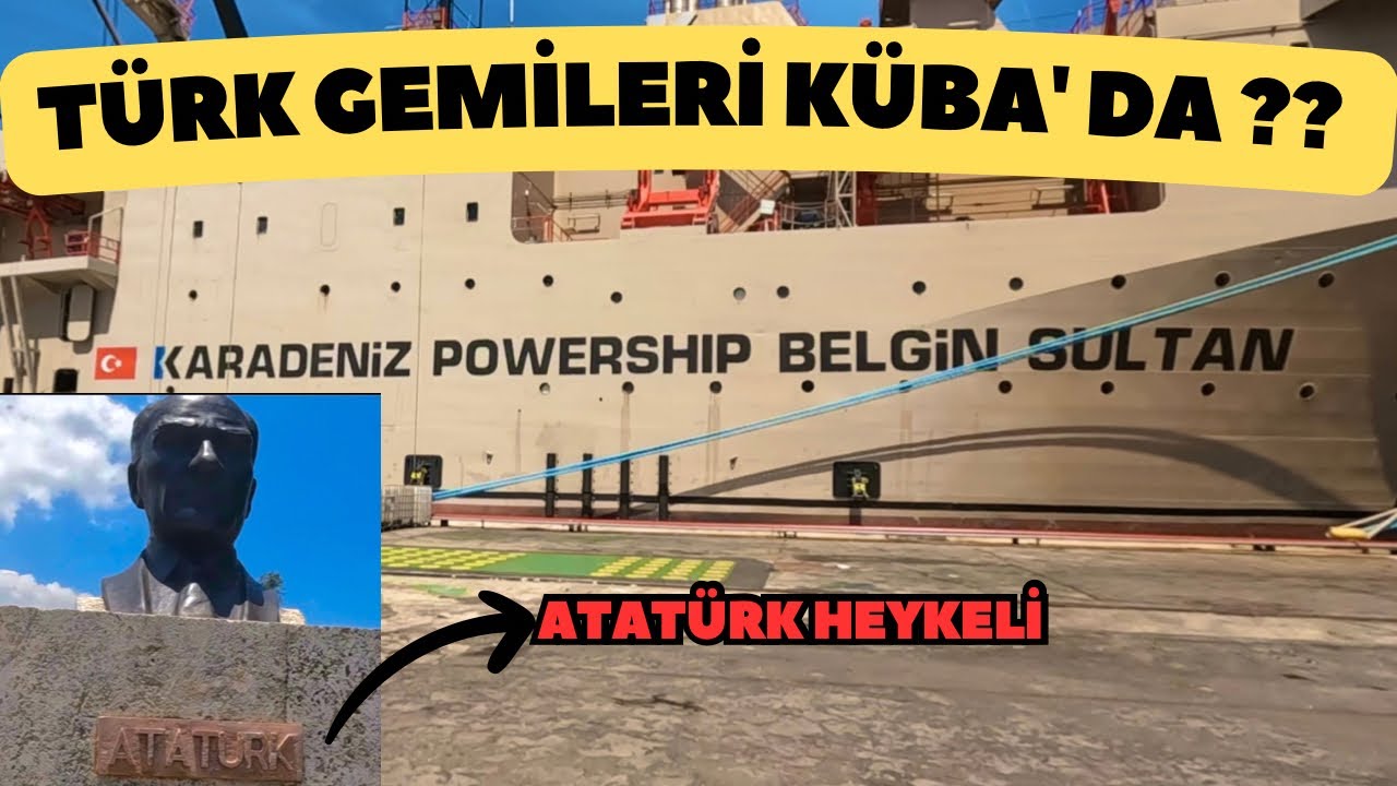 Başkent Havana'nın 70% elektriğini Türkiye sağlıyor! 🇨🇺