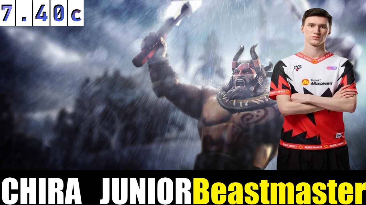 🤯 CHIRA_JUNIOR [Beastmaster] MID 7.40c - DOTA 2 HIGHEST MMR MATCH#dota2   #dota2gameplay