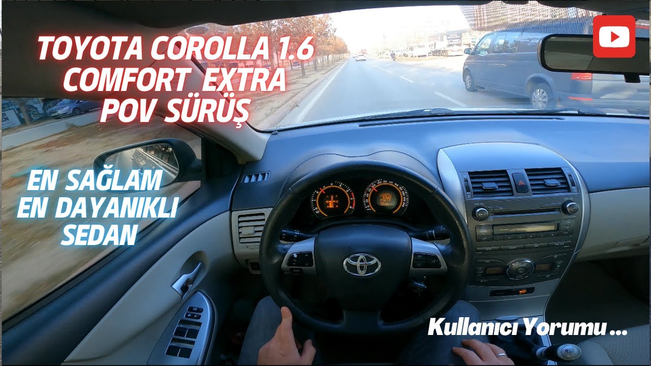 650 Bin ₺ Alınır Mı ? | Toyota Corolla 1.6 Comfort Extra vvti Motor Pov Sürüş