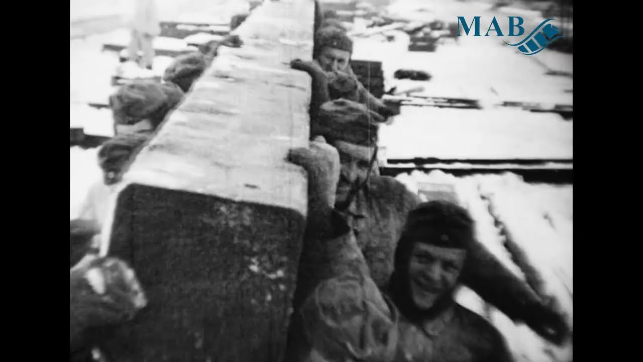Brückenbau der Wehrmacht