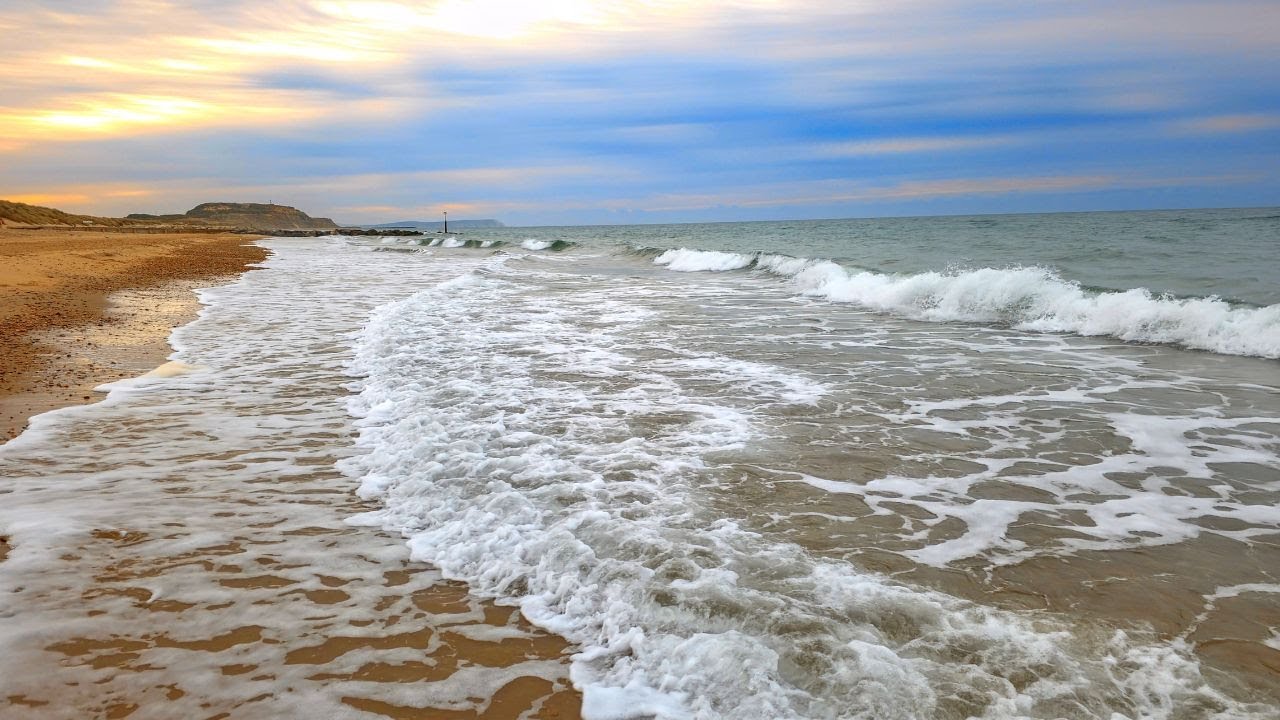 Soothing Morning Beach Waves for Mindfulness & Meditation | Enhanced Ocean Sound