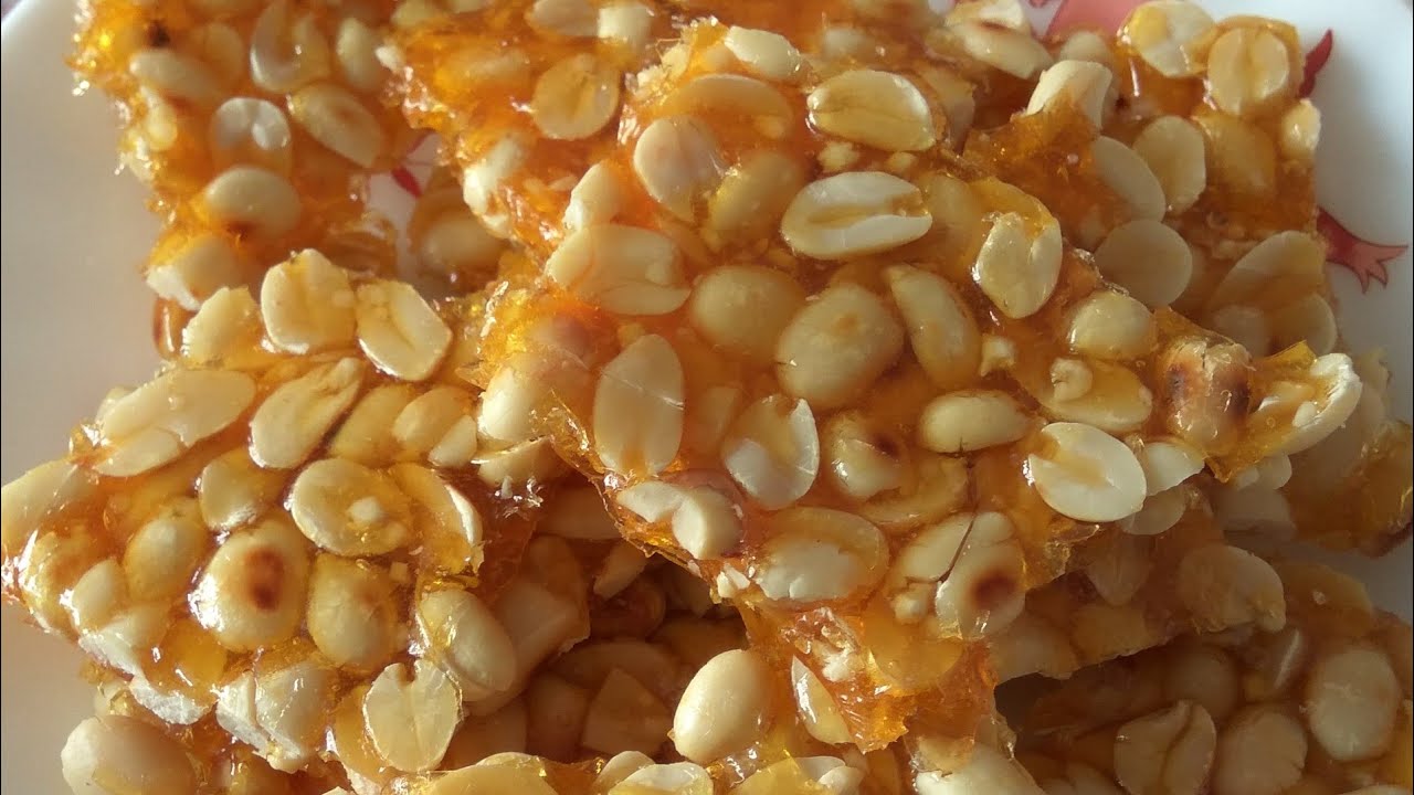 Peanut Chikki Recipe |  Moongphali sugar Chikki | Homemade Moongphali Chikki Recipe in Hindi