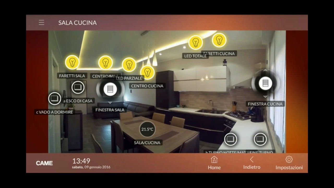 DOMOTICA CAME PRESENTAZIONE E SPIEGAZIONE