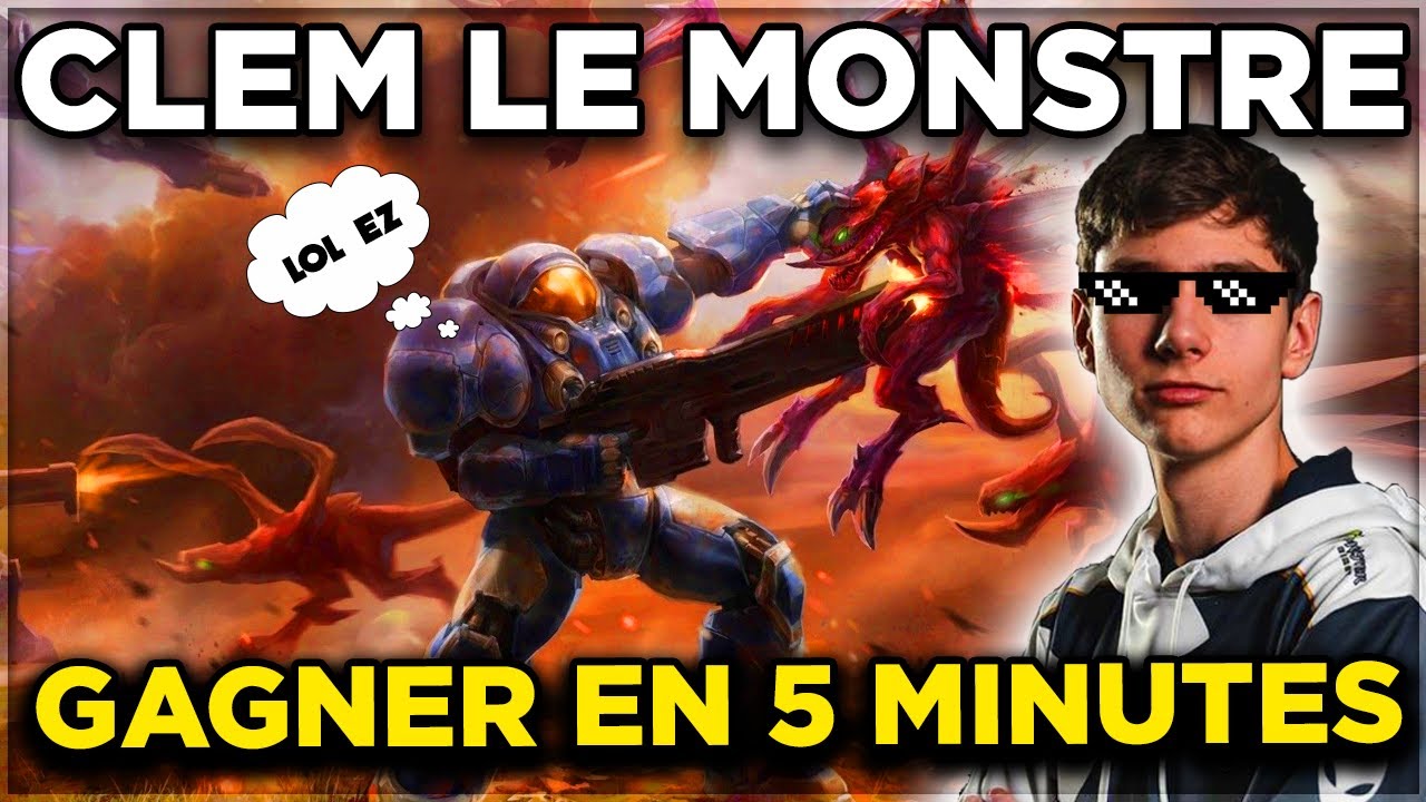 StarCraft 2 - TvZ - Le ALL-IN le plus SIMPLE avec Clem ! [FR]