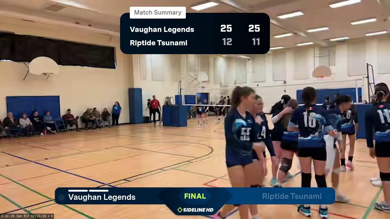 Riptide Tsunami vs. Vaughan Legends (2026.02.21)