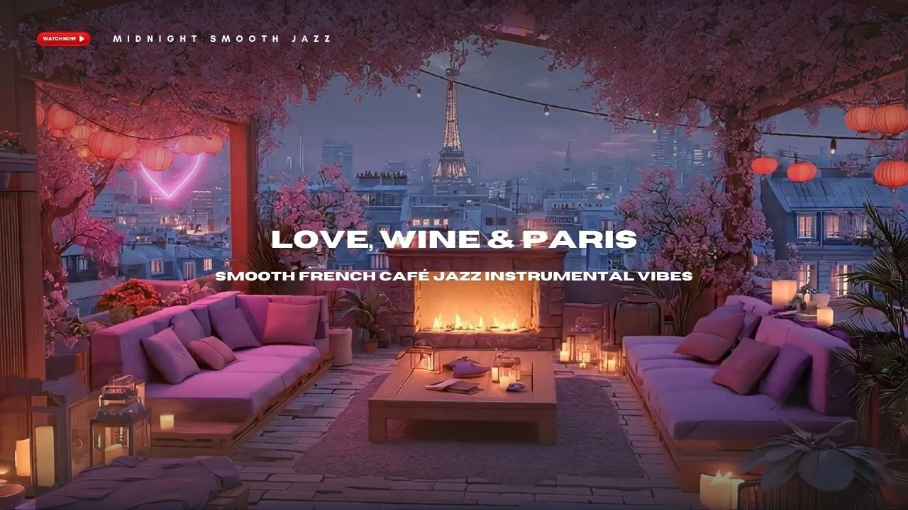 Paris Date Night 💕 Smooth & Relaxing French Jazz Instrumentals