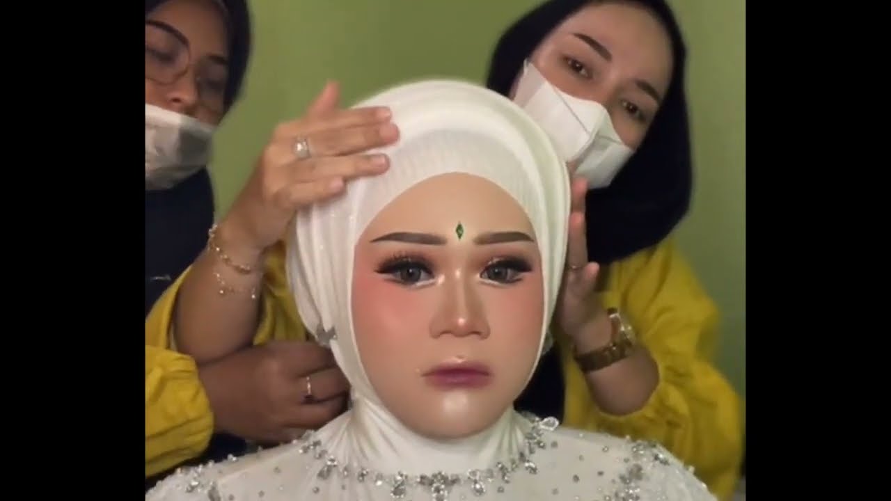 BEAUTIFUL MUSLIM WEDDING CONTRACT HIJAB TUTORIAL